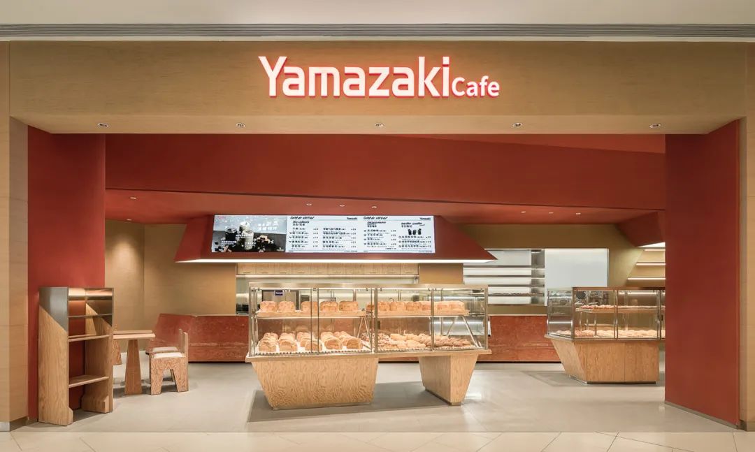 外卖烘焙品牌山崎面包，深圳餐饮空间设计蕴含日本元素
